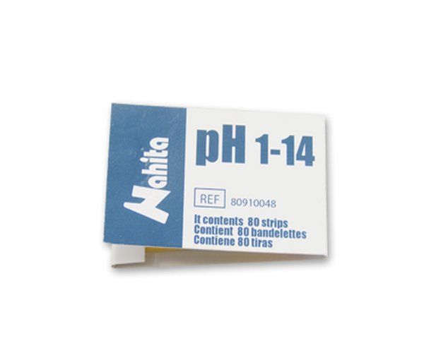 Papel pH 1-14, c/80 tiras  20 uds