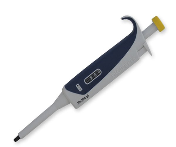 Micropipeta autoclavable, vol. variável 20-200 uL