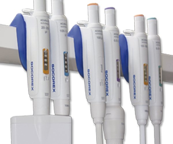 Soporte repisa 332 p/2 pipetas, p/4