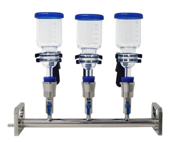 Kit rampa de filtracion 3 posiciones, sin bomba de vacio