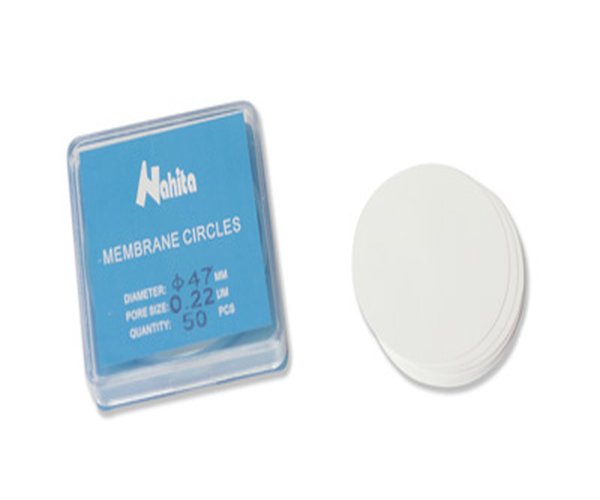 Filtros membrana 47 mm, poro 0.22, c/50