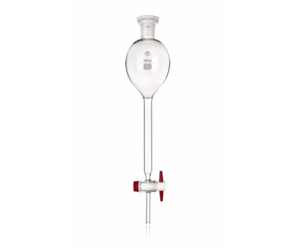 Embudo GILSON robar. PTFE 125ml b.plast.19 / 26 3uds