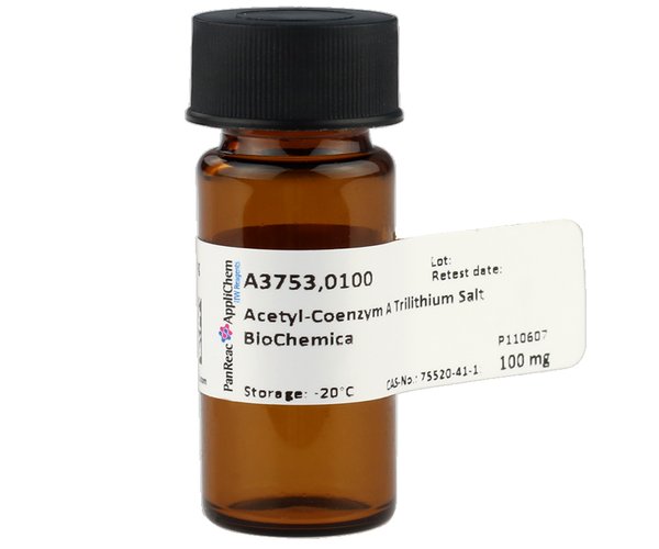 Acetil-Coenzima A Sal de Litio BioChemica  , 100 mg