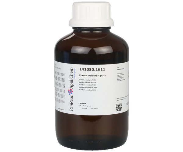 Acido Formico 98% puro , 1 L