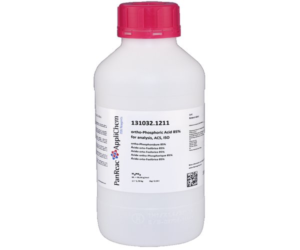 Acido orto-Fosforico 85% para analisis, ACS, ISO , 1 L
