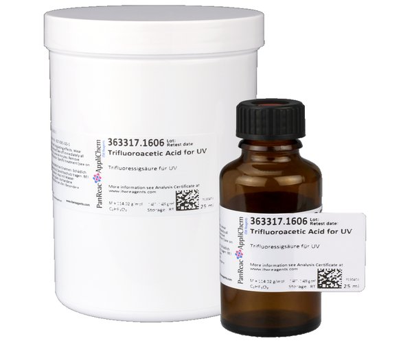 Acido Trifluoroacetico para UV , 25 mL