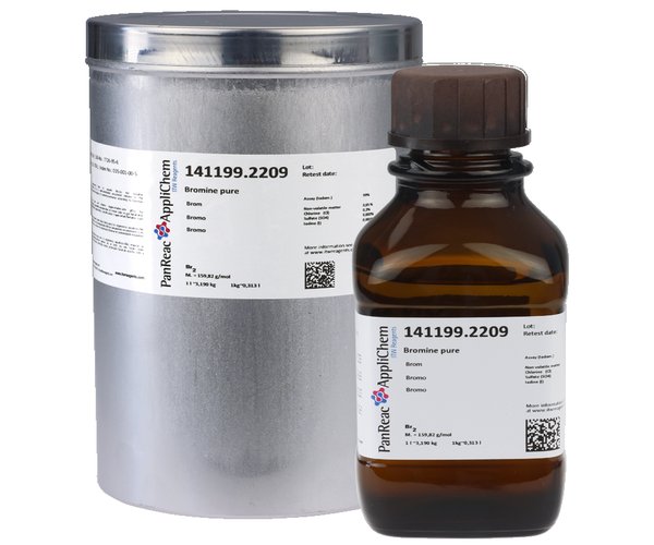 Bromo puro , 250 mL