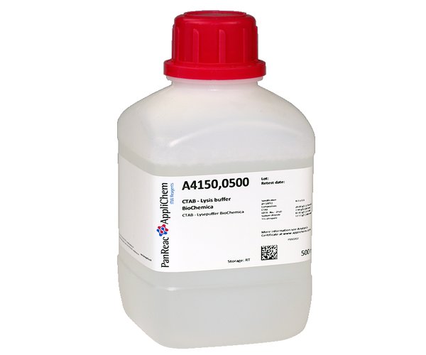 CTAB - Tampon de lisis BioChemica  , 500 mL