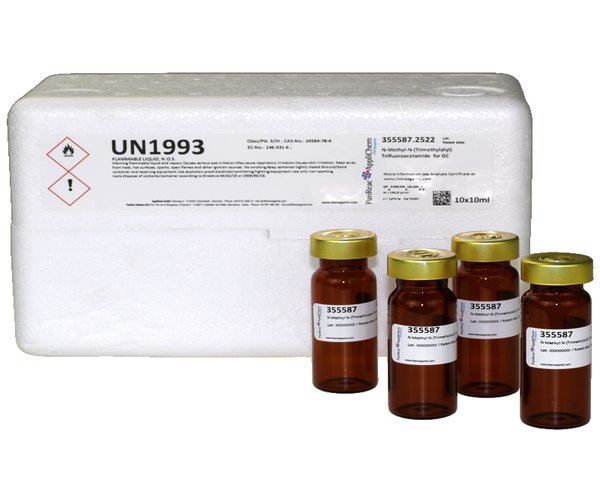 N-Metil-N-(Trimetilsilil) Trifluoroacetamida para GC , 10x10 mL