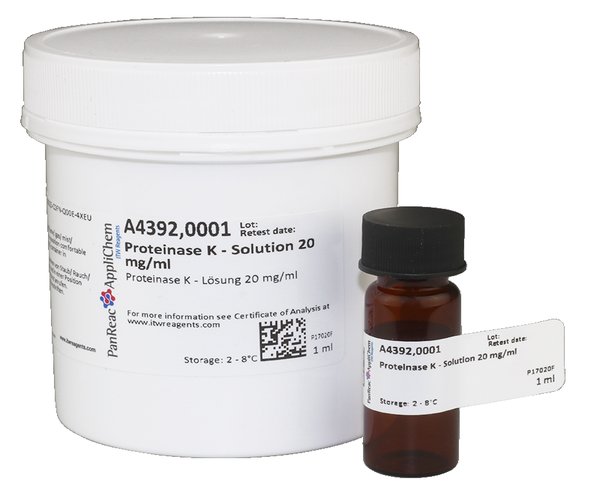 Proteinasa K - Solucion , 5 mL
