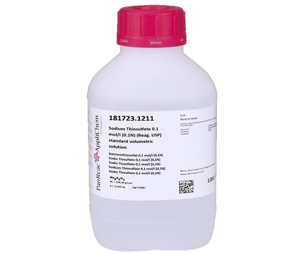 Sodio Tiosulfato 0,1 mol/l (0,1N) (Reag. USP) solucion valorada , 10 L