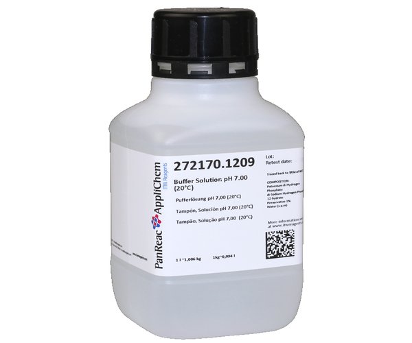 Tampon, Solucion pH 7,00 (20°C)  , 1 L