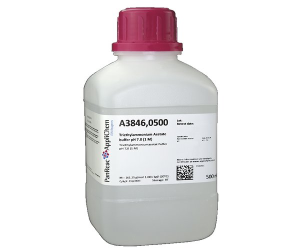 Trietilamonio Acetato Tampon pH 7,0 (1 M) , 500 mL