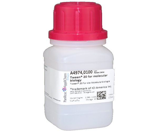 Tween 20 para biologia molecular  , 500 mL