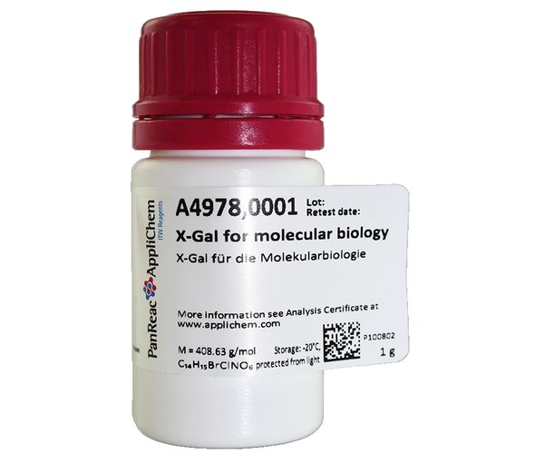 X-Gal para biologia molecular  , 1 g