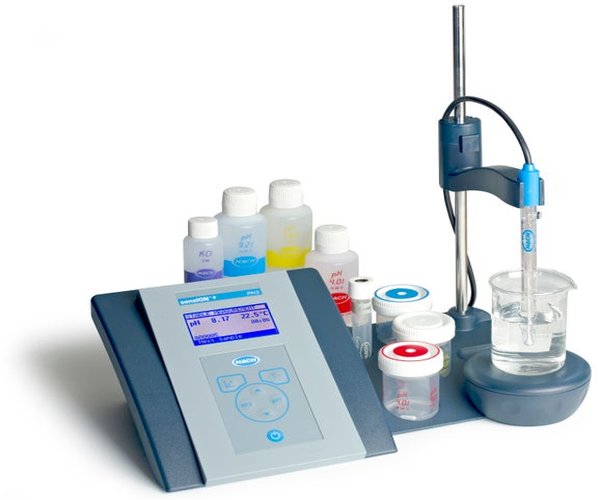 Kit completo SENSION+ pH3, con accesorios + electrodo 50 14 T (Universal, con sensor de temperatura