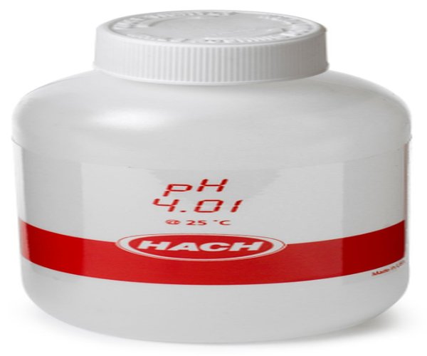 Disolucion tampon pH 4.01, con certificado de analisis, frasco de 250 ml.
