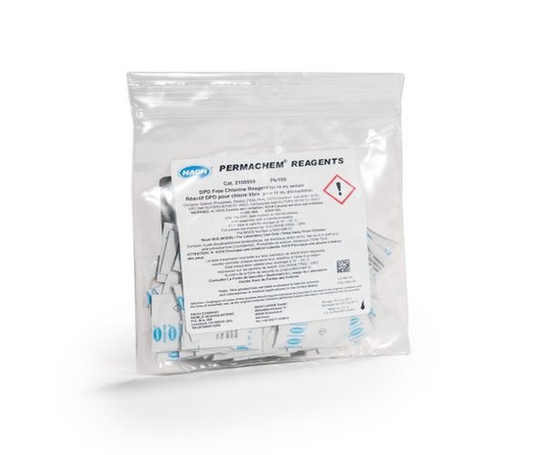 CLORO LIBRE, DPD Reactivo, (PWD.P.) P/POCKET 0-2 mg/l 100 test