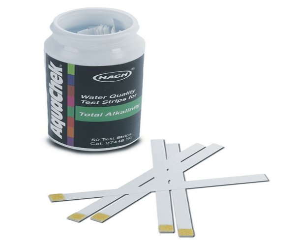 ALCALINIDAD, Test Strips, 0-240 ppm 50 test