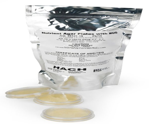 NUTRIENT AGAR W/MUG PLATES PK/15