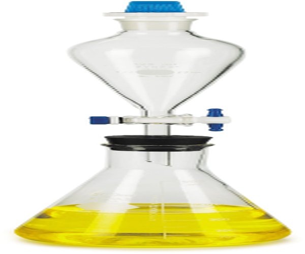 FILTRO DE DECANTACION de vidrio, c/ c/capacidad de 500 ml.