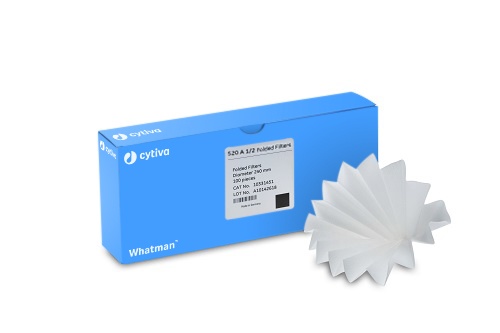 Papel filtro cualitativo 520 A 1/2 PLEG. 500mm, liq.viscoso(18 µm)V_muy rapida1 x 100/pk