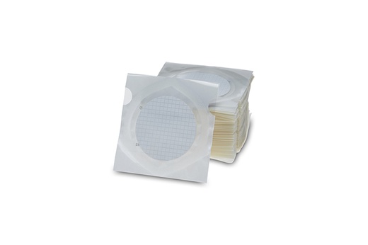 Membranas ME27/61 ST estéreos mistos, preto cruzado branco 0.8μm, 47mm STERIL 1 x 100/pk