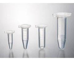 Tubos de microcentrífuga de 1,5 ml con tapa de seguridad, no estériles, libres de DNasa/RNasa natura - PQN Essentials - Tubos de centrífuga