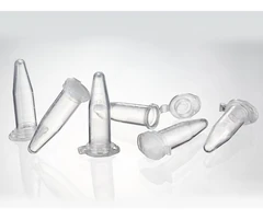 Tubos de microcentrífuga de 1,5 ml con tapa de seguridad, no estériles, libres de DNasa/RNasa natura - PQN Essentials - Tubos de centrífuga - Plástico-1