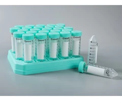 Soporte de plástico para tubos de centrífuga, paquete estéril de 15 ml, 5 unidades - PQN Essentials - Tubos de centrífuga
