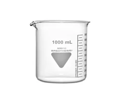 Vaso de precipitado, boro 3.3, forma baja, 2000 ml - Scherf Präzision Europa - Vasos de precipitados - Forma baja - Vidrio - 93206011-0