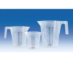 Graduated jug, PP, stackable, 500 ml - VITLAB - Gloves - Nitrile