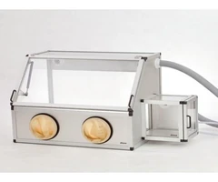 SICCO Vitrum glove box with airlock - Bohlender - Gloves - Nitrile