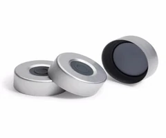 Tapón de compresión Hdspc Al, PTFE/btyl, 20 mm, paquete de 100 - Agilent - Cierres, tapones y septas - Viales y tapones - 5183-4479-0