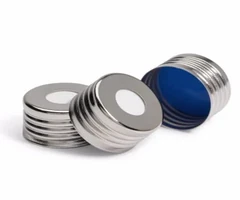 Tapas HDSP magnéticas de 18 mm, PTFE/silicio, paquete de 100 unidades - Agilent - Cierres, tapones y septas - Viales y tapones - 5188-2759-0