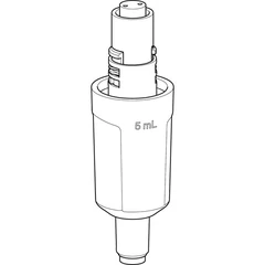 Pieza inferior monocanal 10mL, turquesa, variable: 1 - 10 mL - Eppendorf - Accesorios para pipetas - Pipetas - 4861603003-0
