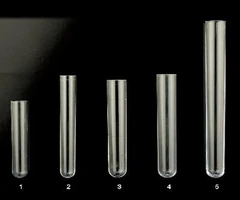 Tubo de poliestireno de 10 ml, 16 x 95 mm, graduado, paquete de 500 unidades. - Deltalab - Plástico-Tubos de ensayo - Plástico - 300900-0