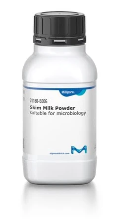 SKIM MILK POWDER, FOR MICROBIOLOGY pack 1X500G - Millipore - Medios de cultivo deshidratados