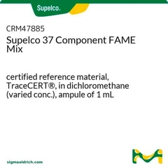 Material de referencia certificado Supelco 37 Component FAME Mix, TraceCERT®, en diclorometano (vari - Supelco - Estándars y materiales de referencia