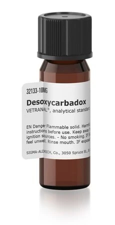 Desoxicarbadox VETRANAL®, envase estándar analítico 1X10MG - Supelco - Estándars y materiales de referencia - Estándars y materiales de referencia - 32133-10MG-1