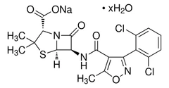 Dicloxacilina sódica hidratada VETRANAL®, envase estándar analítico 1 x 100 mg - Supelco - Estándars y materiales de referencia - Estándars y materiales de referencia - 46182-100MG-0