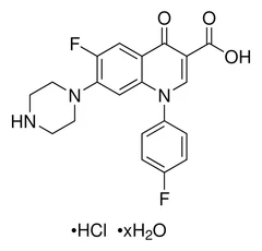 Sarafloxacino clorhidrato hidrato VETRANAL®, paquete estándar analítico 1X100MG - Supelco - Estándars y materiales de referencia - Estándars y materiales de referencia - 33497-100MG-R-0