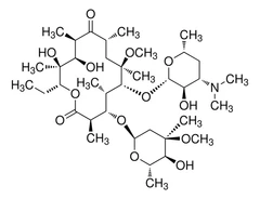 Clarithromycin 96.0-102.0% (HPLC) pack 1X100MG - Sigma Aldrich - Antimicrobianos