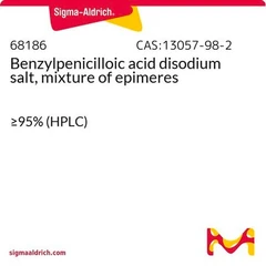 Benzylpenicilloic acid disodium salt, mixture of epimeres ≥95% (HPLC) pack 1X10MG - Sigma Aldrich - Antimicrobianos