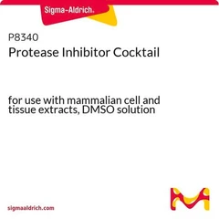 Cóctel de inhibidores de proteasa para uso con extractos de células y tejidos de mamíferos, solución - Sigma Aldrich - Compuestos bioquímicos