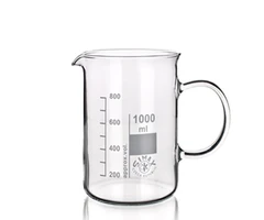 Vaso forma baja c/asa Simax, 1000 ml 2 uds - PQN Essentials - Vasos de precipitados - Forma baja