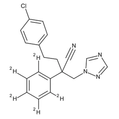 Fenbuconazol D5 (fenil D5) 100 µg/mL en 1 ml de acetona - Dr. Ehrenstorfer - Estándars y materiales de referencia - Estándars y materiales de referencia - XA13448510AC-0