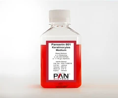 Panserin 801, Keratinocytes Medium, Basalmedium, L-Glutamine,25 mM HEPES,1.176 g/L NaHCO3 500 ml - PAN BIOTECH - Sueros
