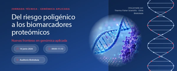 Del riesgo poligénico a los biomarcadores proteómicos: nuevas fronteras en genómica aplicada.