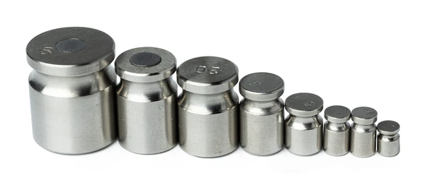 Pesas de precisión para calibración de balanzas de laboratorio